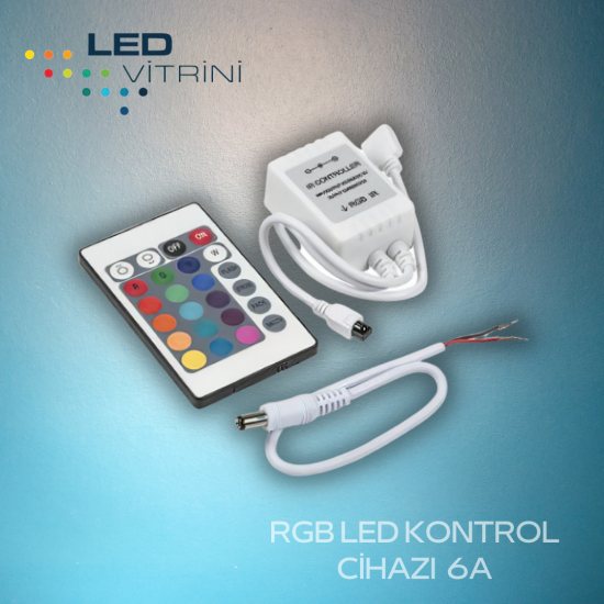 RGB Led Kontrol Cihazı 6A
